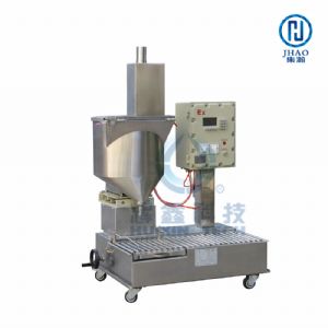 圆槽尖嘴油漆涂料灌装机